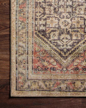 Loren Lq-17 Charcoal/Multi Rug