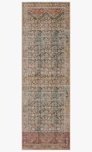 Loren Lq-17 Charcoal/Multi Rug