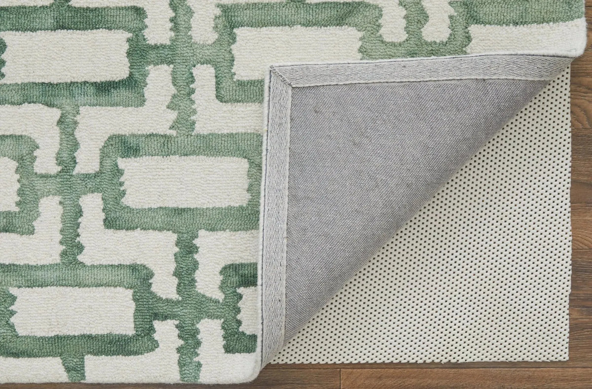 Lorrain 6108919F Ivory/Green Rug