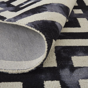 Lorrain 8568F Black/Ivory Rug