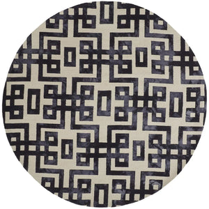 Lorrain 8568F Black/Ivory Rug