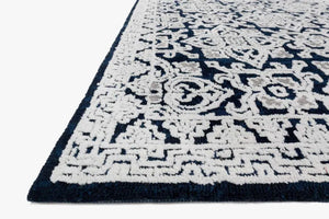 Lotus by Magnolia Home LB-05 Midnight/Silver Rug