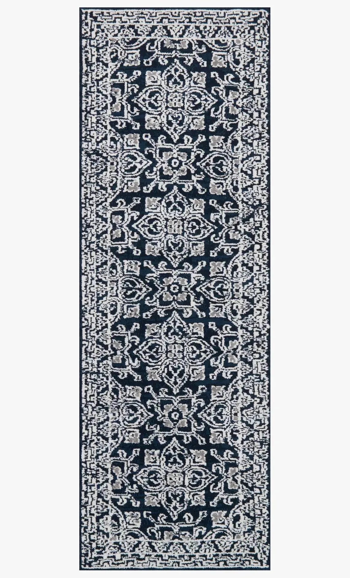 Lotus by Magnolia Home LB-05 Midnight/Silver Rug