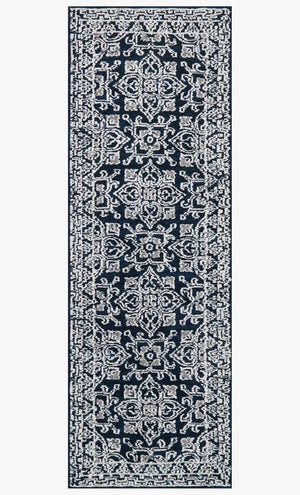 Lotus by Magnolia Home LB-05 Midnight/Silver Rug