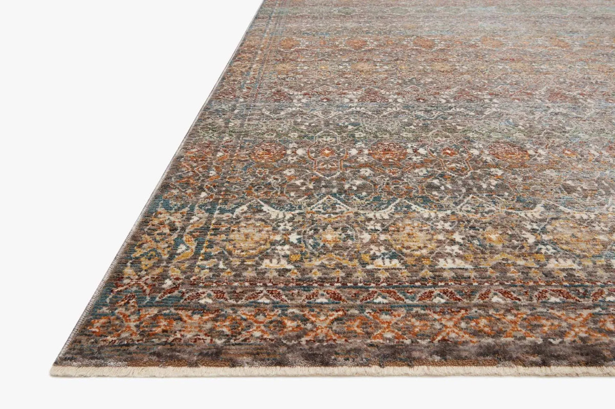 Lourdes Lou-03 Stone/Multi Rug