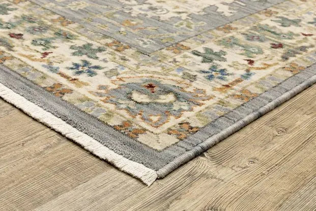 Lucca 2063L Blue/Multi Rug