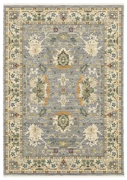 Lucca 2063L Blue/Multi Rug