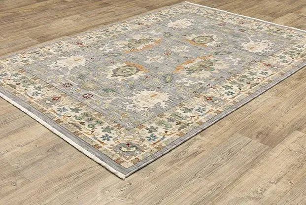 Lucca 2063L Blue/Multi Rug