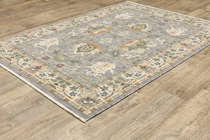 Lucca 2063L Blue/Multi Rug
