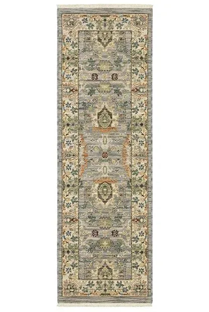 Lucca 2063L Blue/Multi Rug