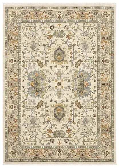 Lucca 2063Y Ivory/Multi Rug