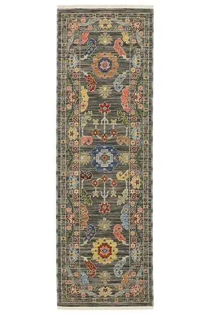 Lucca 5506K Grey/Multi Rug