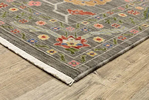 Lucca 5506K Grey/Multi Rug