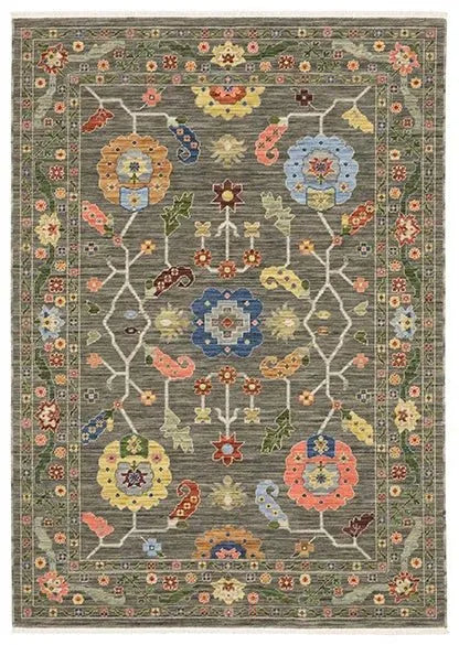Lucca 5506K Grey/Multi Rug