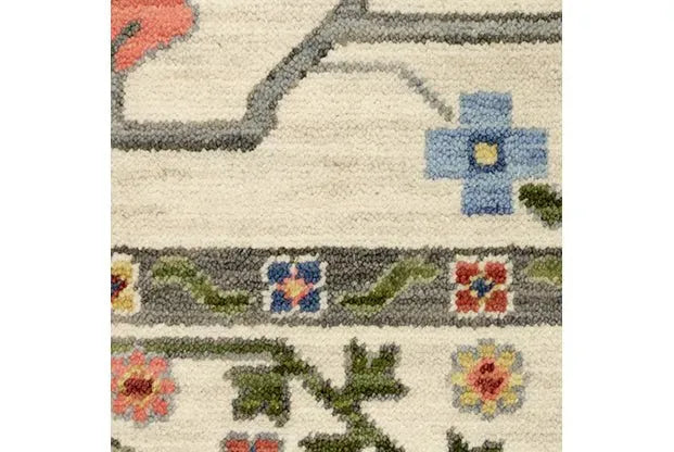 Lucca 5506W Ivory/Multi Rug