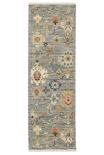 Lucca 5507E Grey/Multi Rug