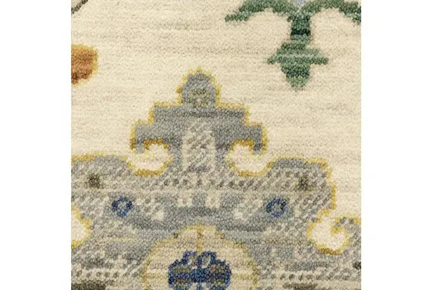 Lucca 5507W Ivory/Multi Rug