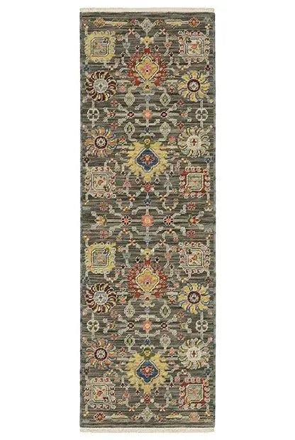 Lucca 8111K Grey/Multi Rug
