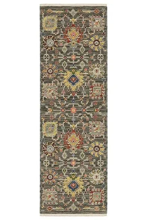 Lucca 8111K Grey/Multi Rug