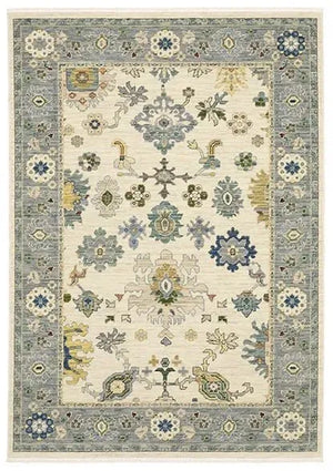 Lucca 846H Ivory/Grey Rug