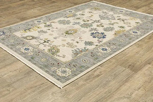 Lucca 846H Ivory/Grey Rug
