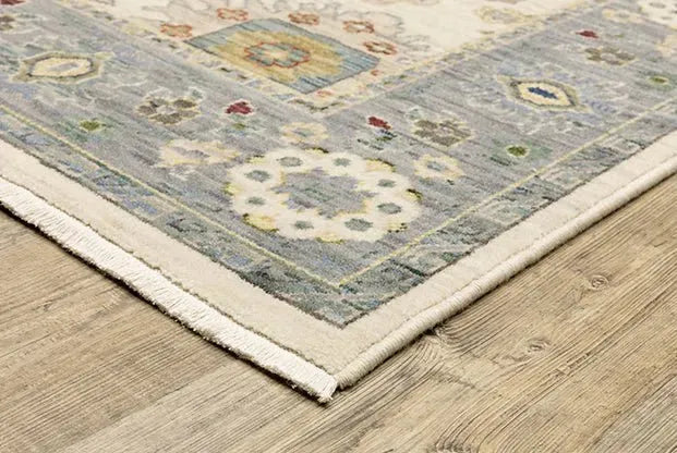 Lucca 846H Ivory/Grey Rug