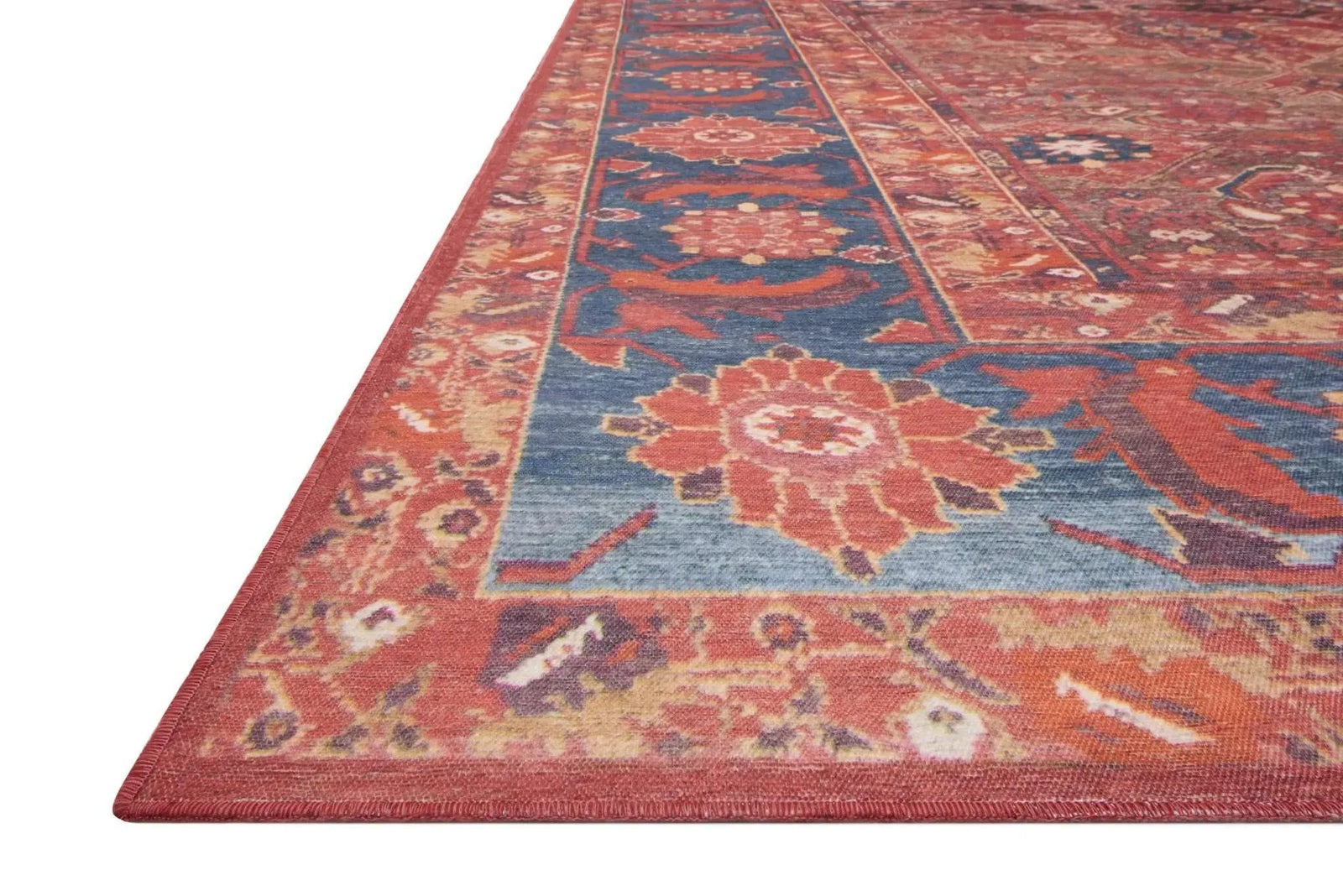Lucca by Magnolia Home LF-07 Rust/Blue Rug