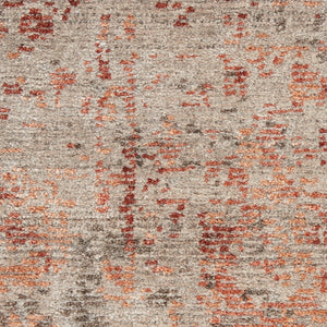 Lucent Lcn07 Silver/Red Rug