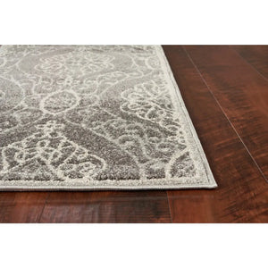 Lucia 2759 Mosaic Silver Rug