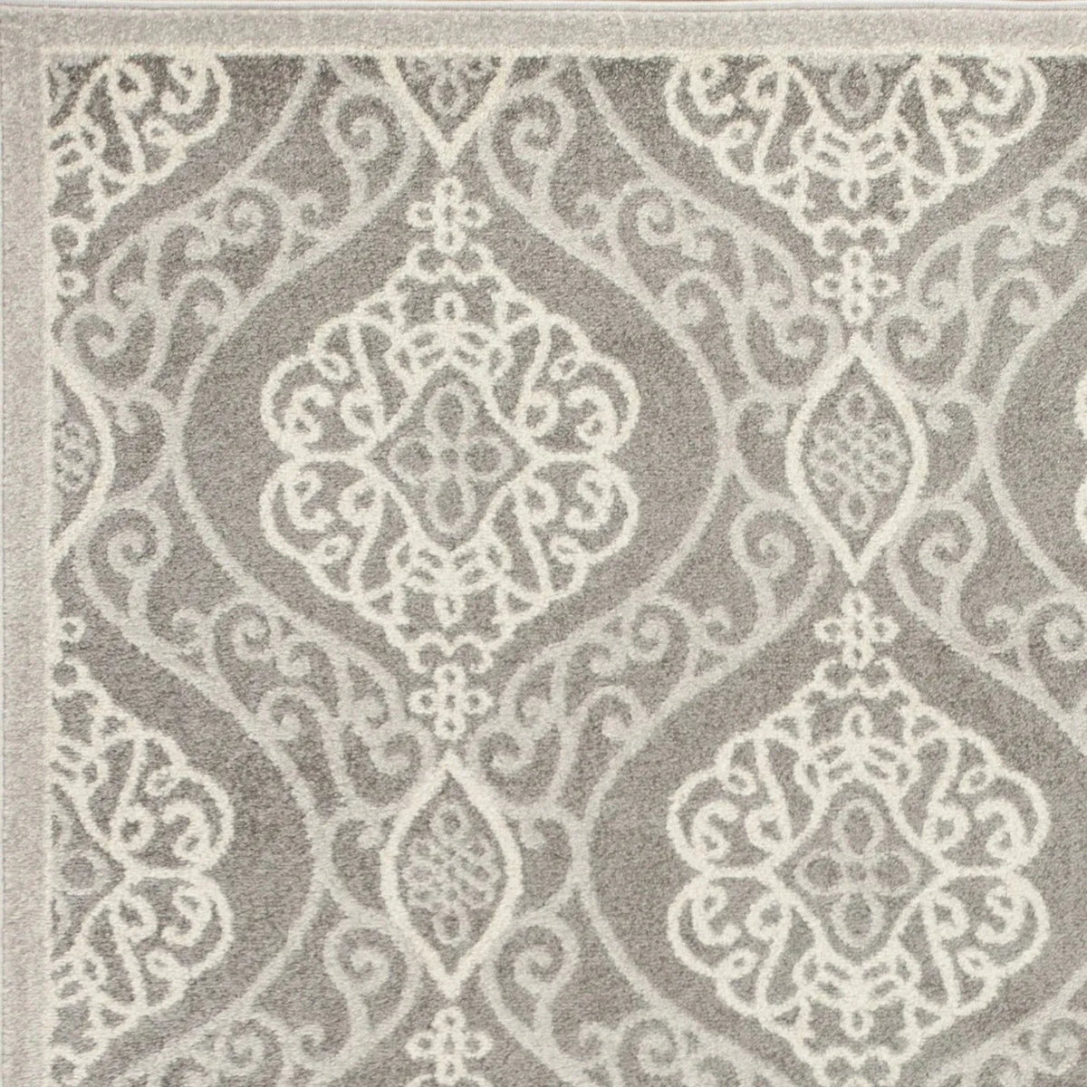 Lucia 2759 Mosaic Silver Rug
