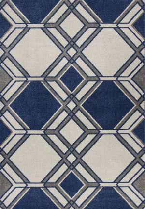 Lucia 2768 Grant Ivory/Denim Rug