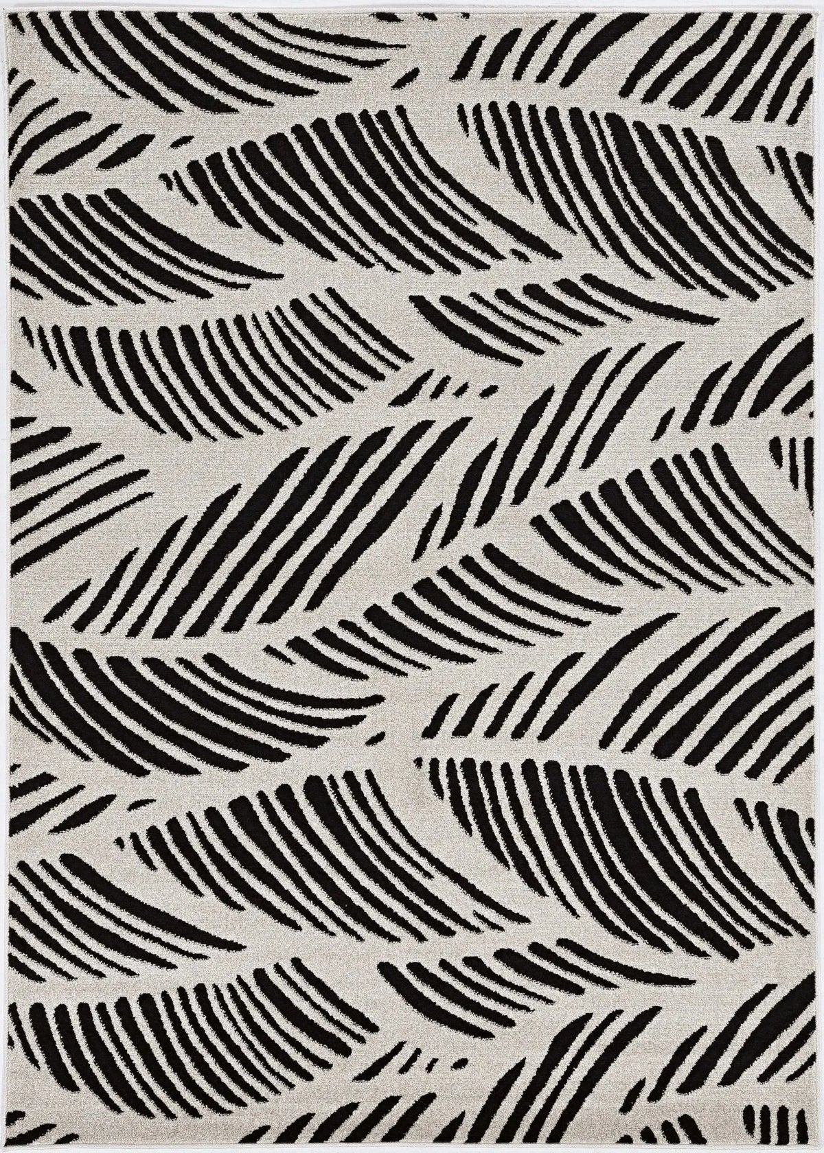 Lucia 2770 Folia Black/White Rug