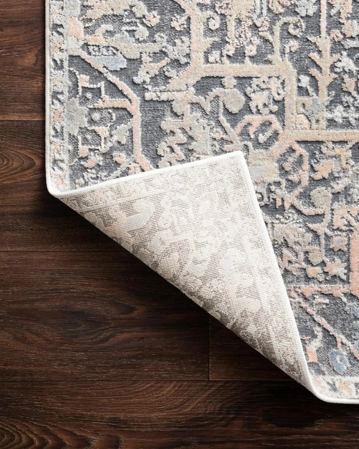 Lucia LUC-02 Charcoal/Multi Rug