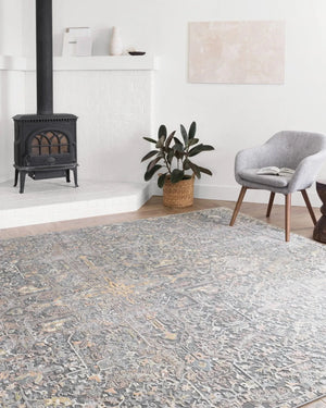 Lucia LUC-02 Charcoal/Multi Rug