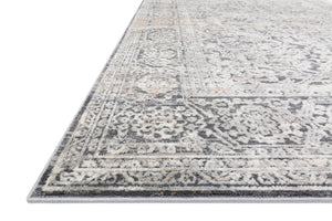 Lucia LUC-03 Steel/Ivory Rug