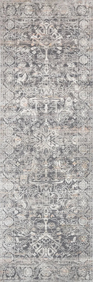 Lucia LUC-03 Steel/Ivory Rug