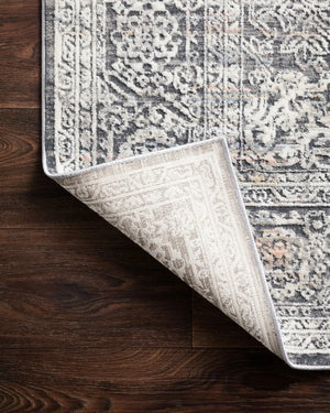 Lucia LUC-03 Steel/Ivory Rug
