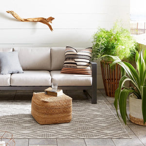 Lumen LUM01 Meira Gray/White Rug
