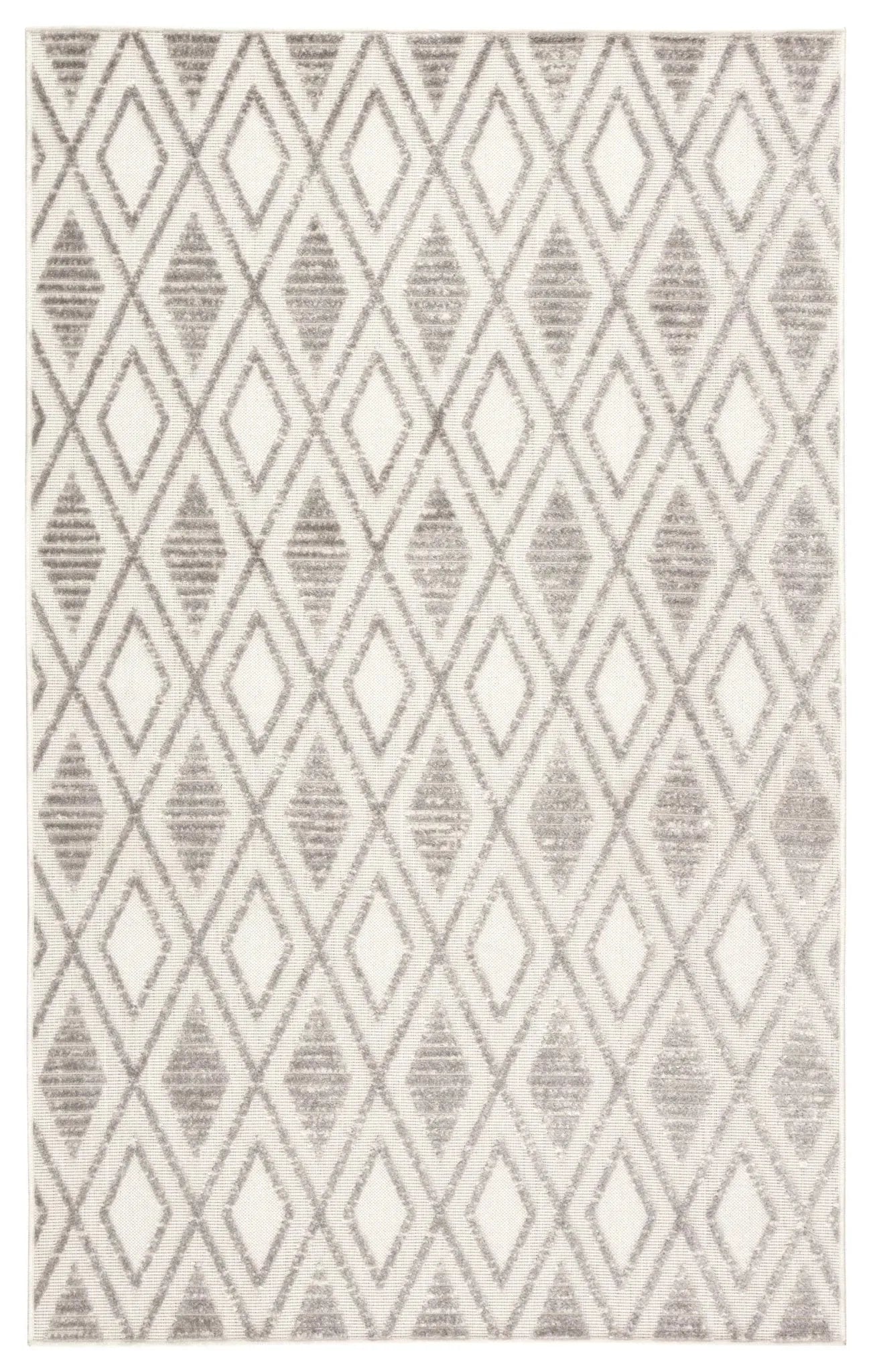 Lumen LUM01 Meira Gray/White Rug