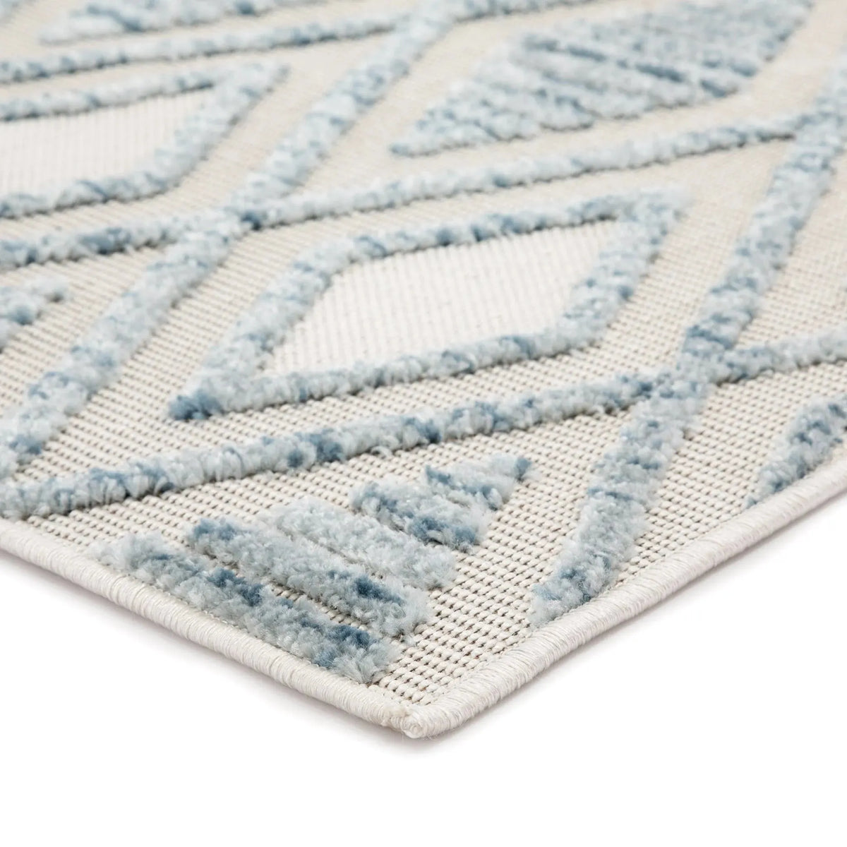 Lumen LUM02 Meira Blue/White Rug