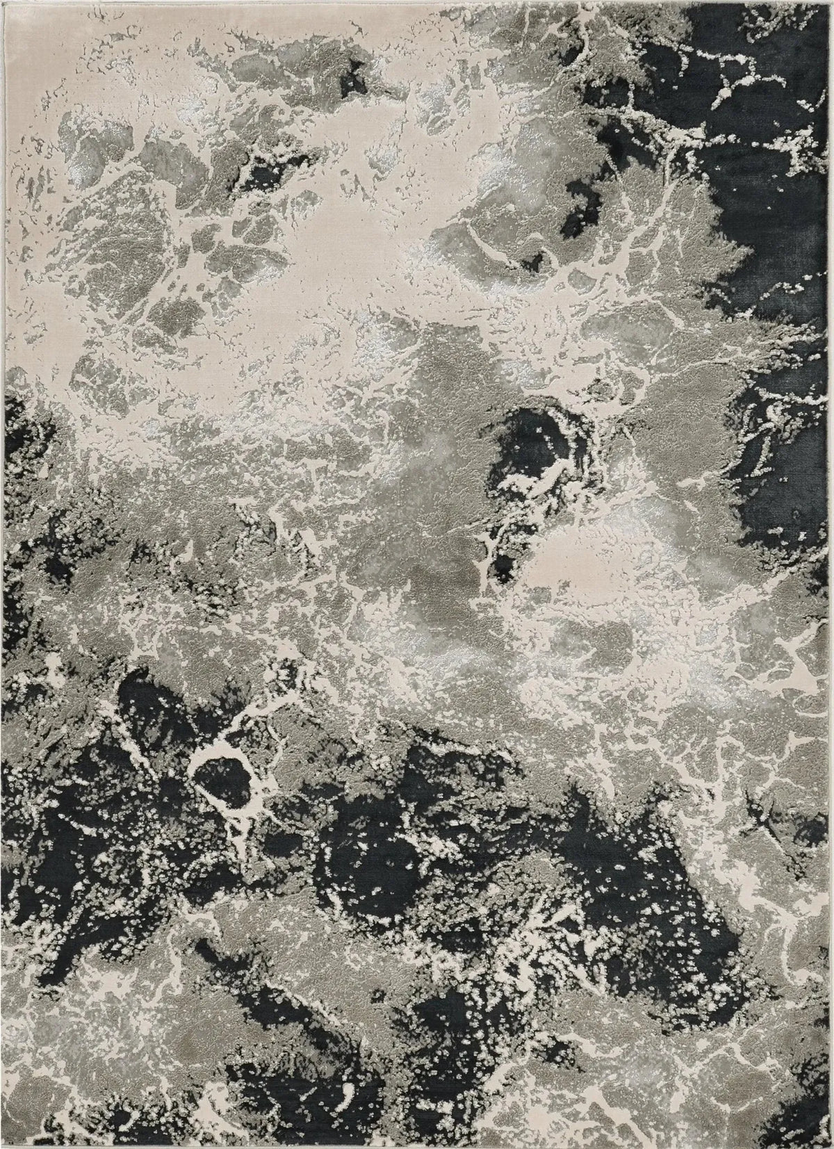 Luna 7120 Nightscape Silver Rug