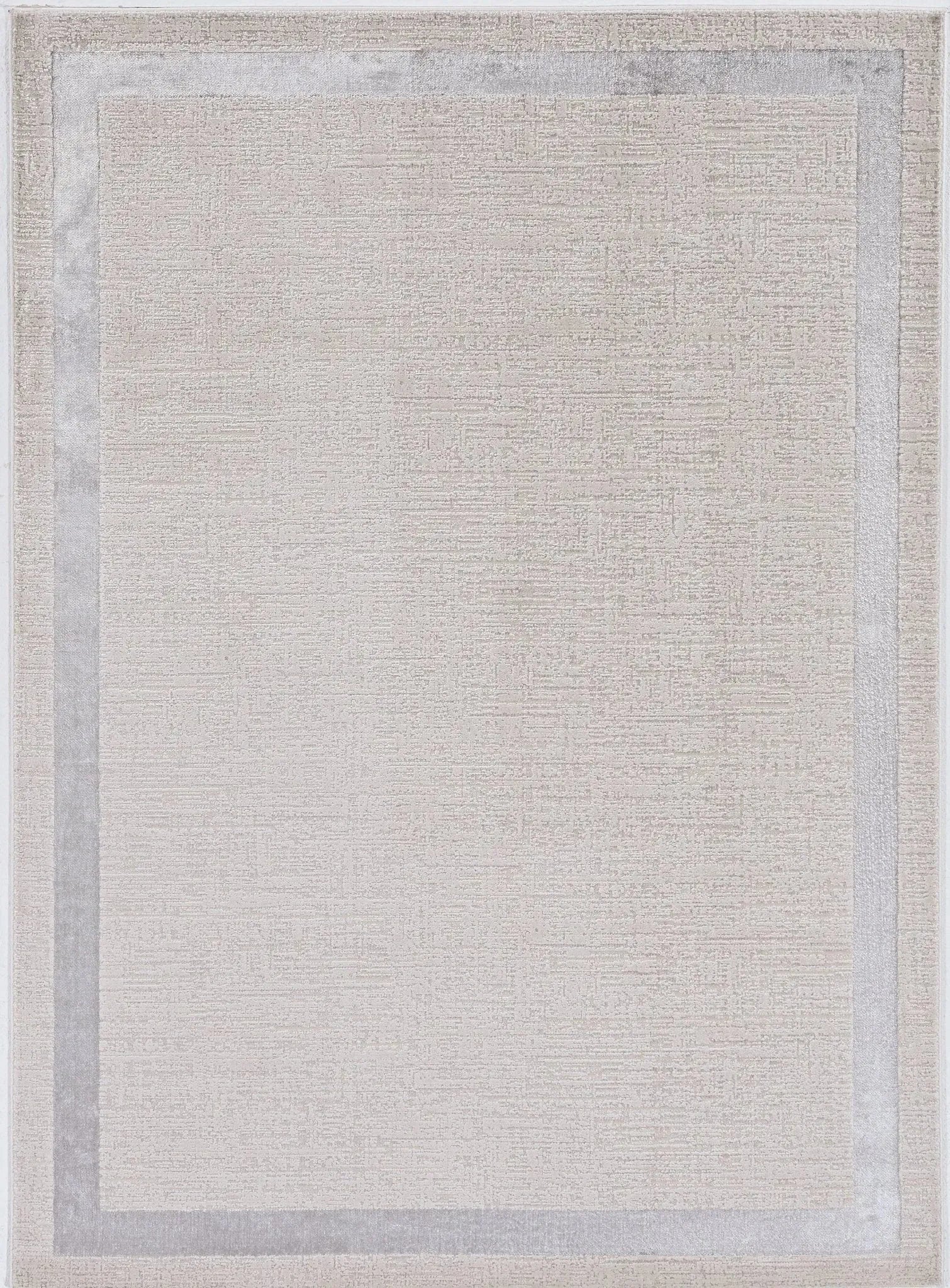 Luna 7129 Border Ivory/Silver Rug