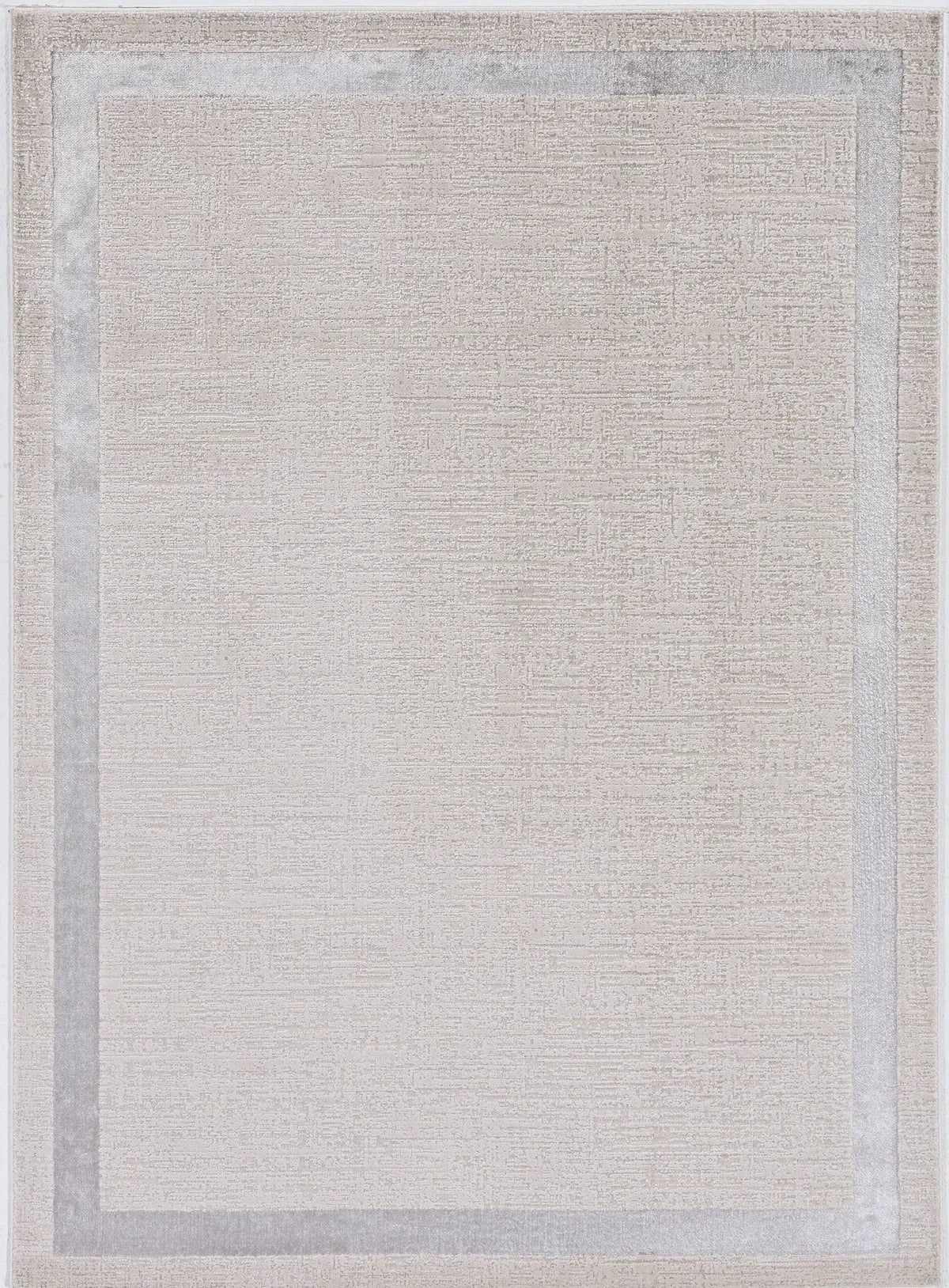 Luna 7129 Border Ivory/Silver Rug