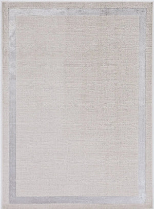 Luna 7129 Border Ivory/Silver Rug