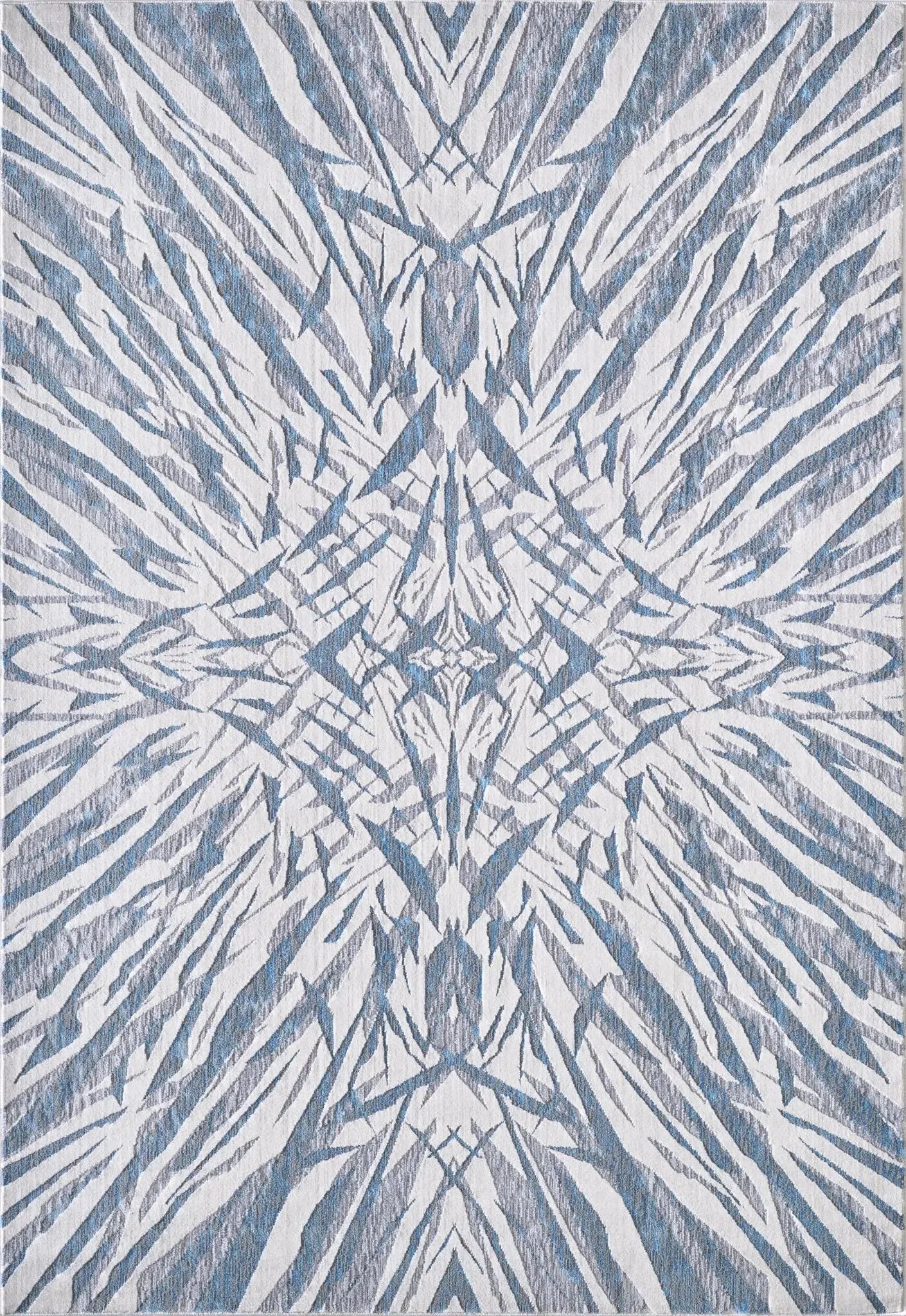 Luna 7144 Ivory/Blue Illusions Rug