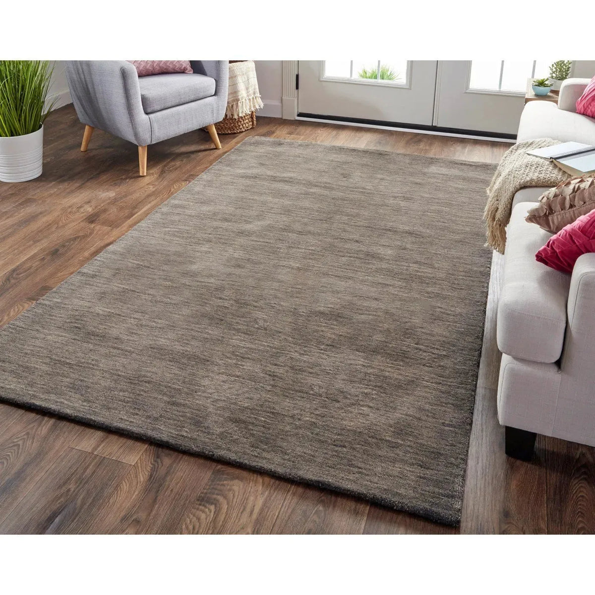 Luna 8049F Charcoal Gray Rug