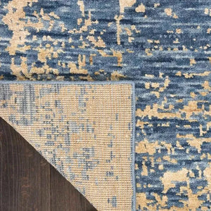 Luna LUN01 Dark Blue/Mocha Rug