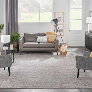 Luna LUN01 Grey/Silver Rug