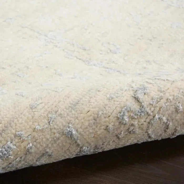 Luna LUN01 Ivory/Silver Rug