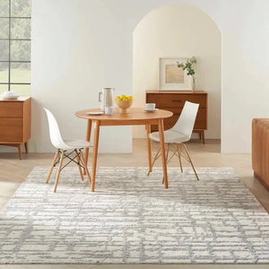 Luna LUN02 Ivory/Grey Rug